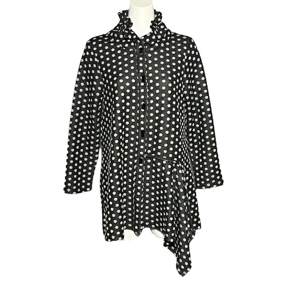 Moonlight by Y&S Fashion Size Small Top Tunic Artsy Wired Collar Boho Lagenlook - Picture 1 of 6